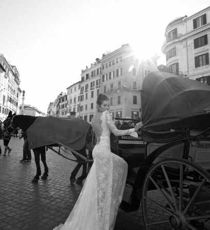long, dress and white.