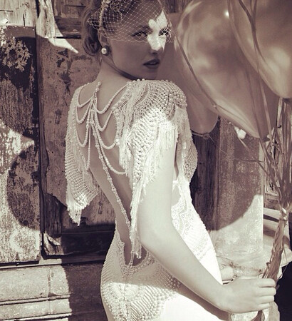 vintage, dress and pearl