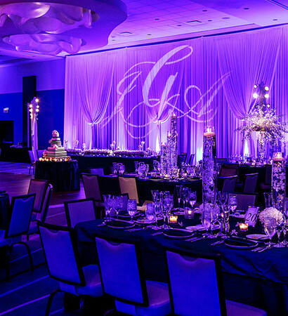 uplighting, diy and gobo