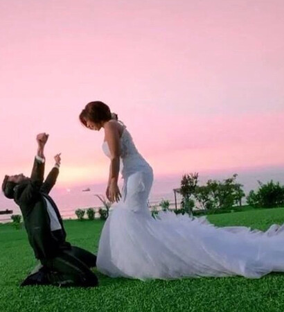 love, happy and dress