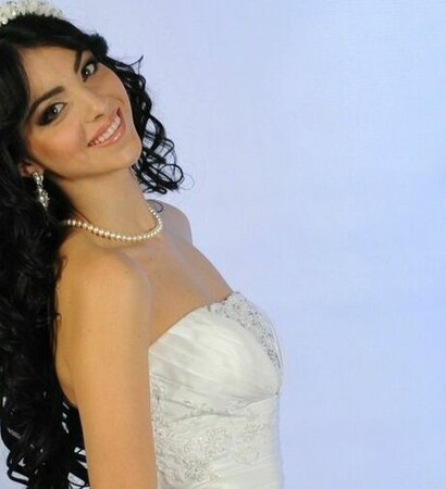 brunette, longhair and beautiful