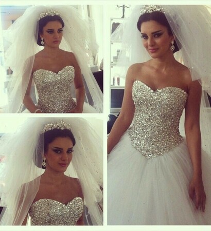 wedding dress, bride and beautiful