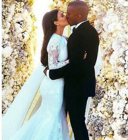 flowers, white and black and kimye