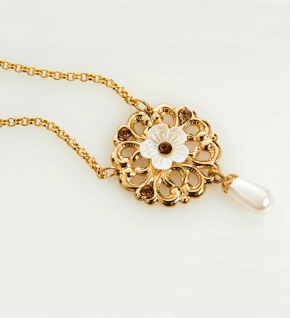 wedding necklace, winter necklace and israel