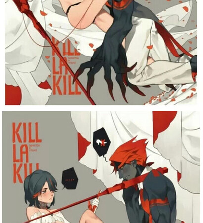 anime kiss, kill la kill and anime