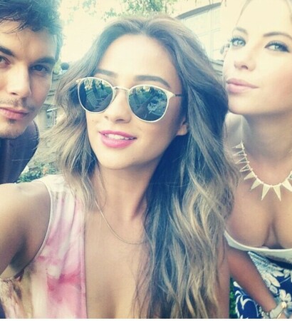 tyler blackburn, ashely benson and emily
