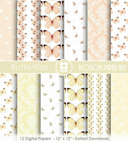 scrapbook, butterflies and scrapbooking