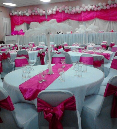 ribbons, balloons and decoration