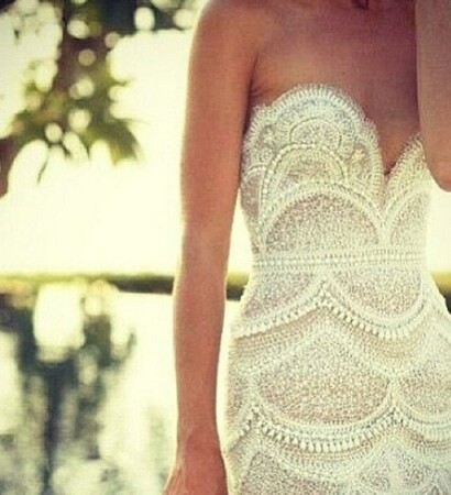 laces, bride and wedding dress