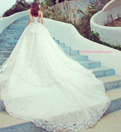 bride, amazing and long
