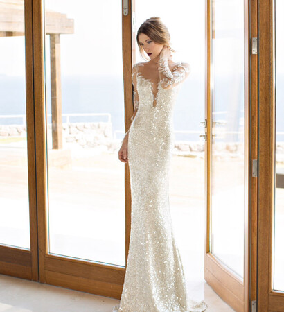 bridal, fashion and sequin