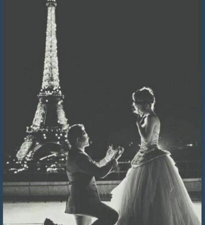dress, paris and eiffeltower