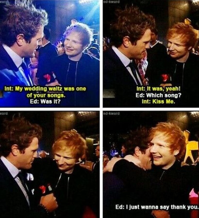 waltz, kiss me and sheerio