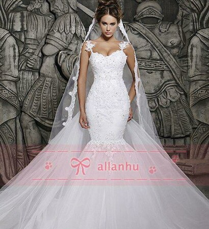 spaghetti wedding dresses and en