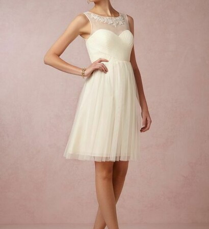 marriage, dress and bhldn