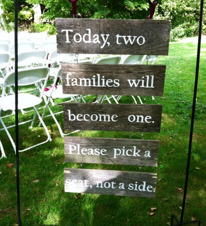 guests, sign and usher