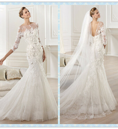 sleeved, bridal and mermaid