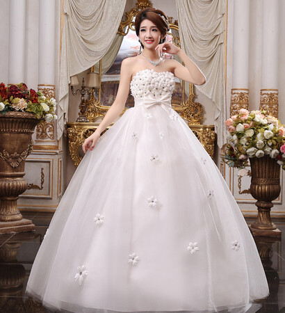 wedding dress and en