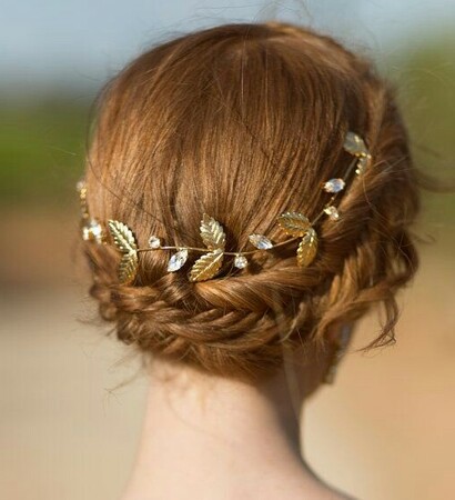 hair piece, beautiful and ginger