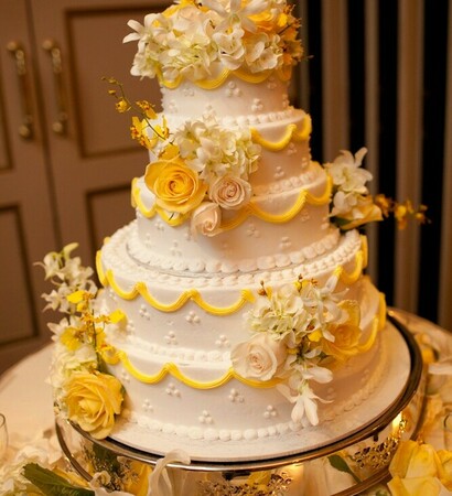 party, lemon cake and beautiful