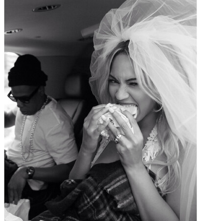 queen b, food and bride