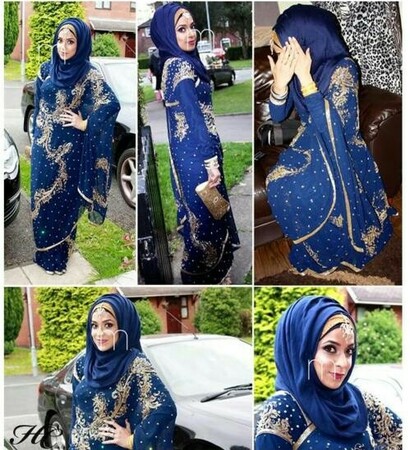 sari, party and hijab