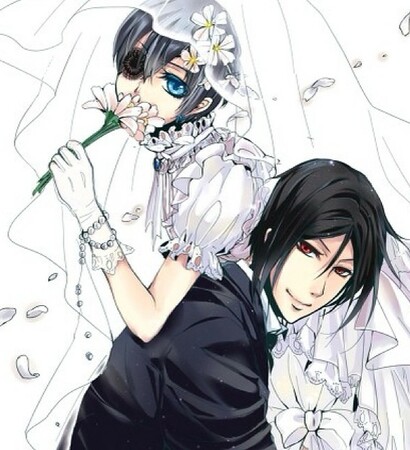 black butler, boyxboy and anime