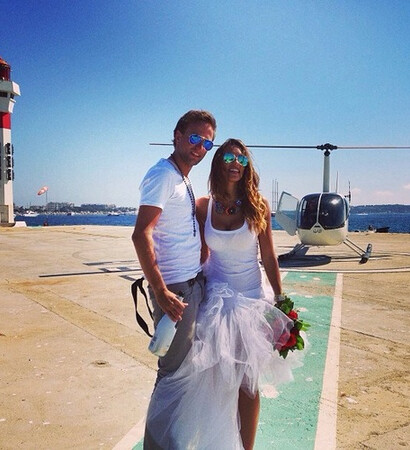 helicopter, husband and luxury car