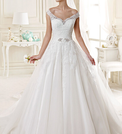 wedding dress and en