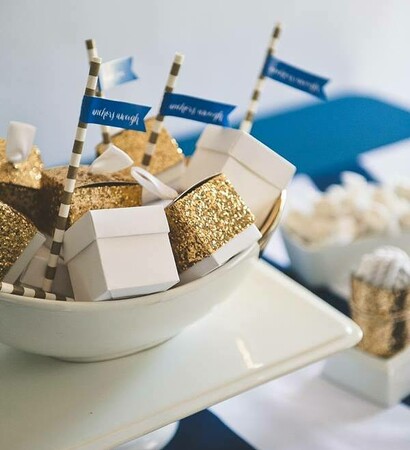 favors, beach and nautical rope