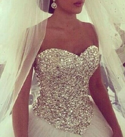 Prom, white and silver