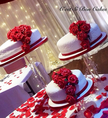 flower, red and chocolate