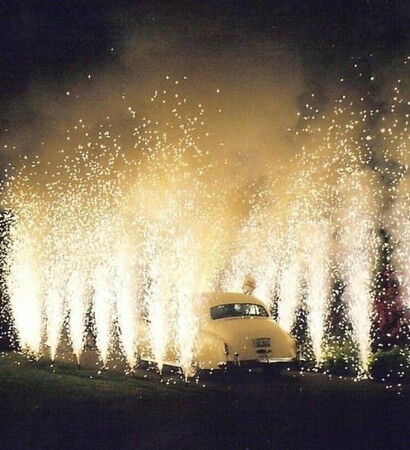 beauty, vintage and fireworks from sequins