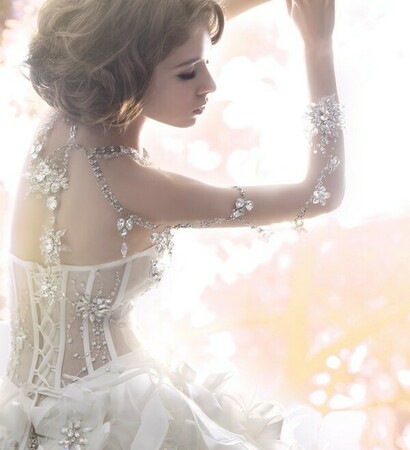 wedding dress, novia and bride