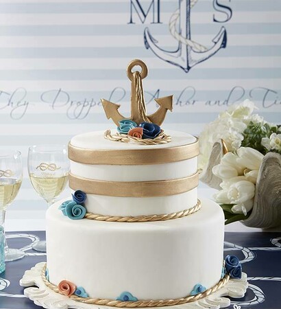 nautical, nautical rope and placecardholders