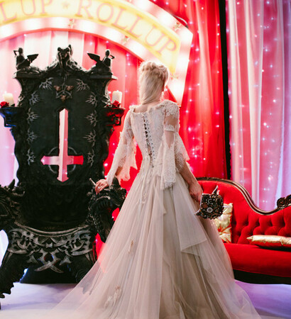 corset, gown and alternative