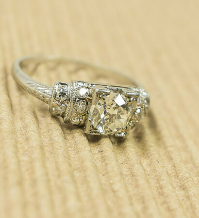 vintage, wedding ring and vintage wedding ring