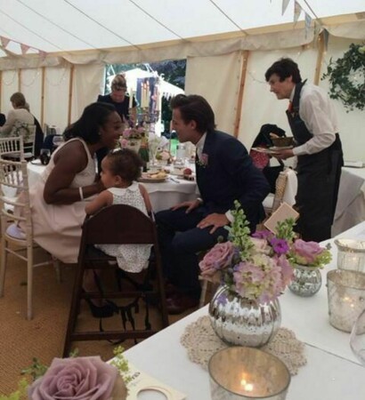 dan and jay's wedding, louis tomlinson and guest