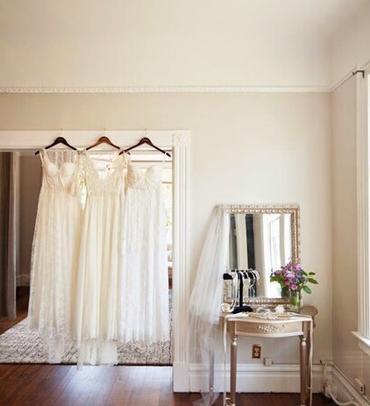 baroque, interior and wedding dress