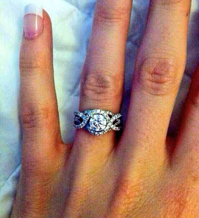 daimond, ring and couple