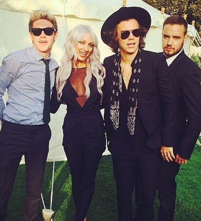 Harry Styles, niall horan and lou tisdale