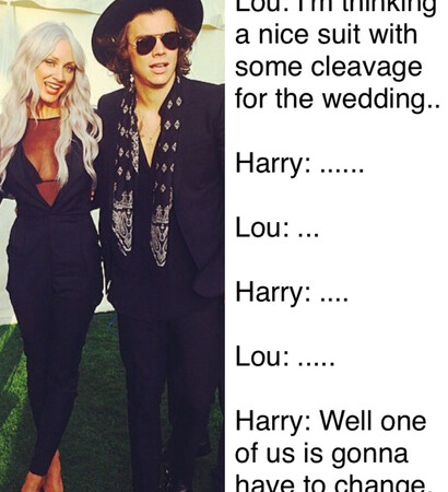 one direction, Harry Styles and cleavage