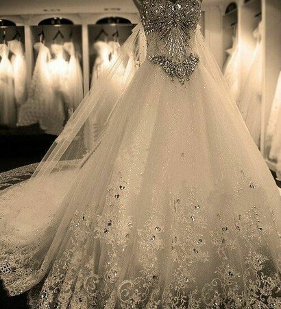 lace, bells and rhinestones