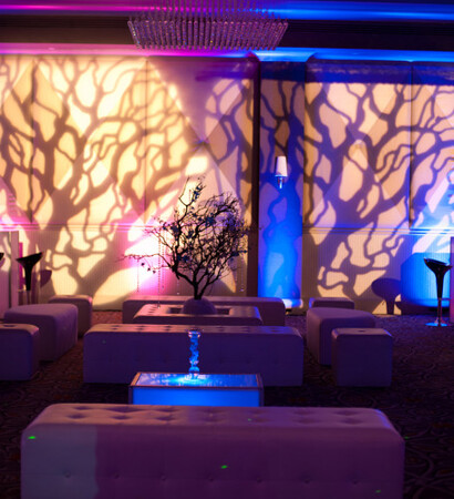 gobo, lighting and lounge