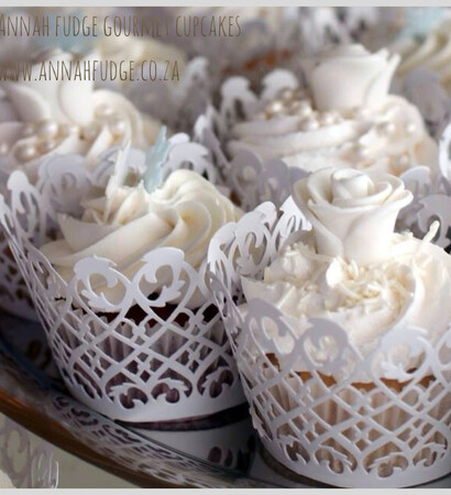 cupcakes, roses and lace