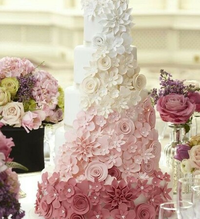 pink flowers, roses and party