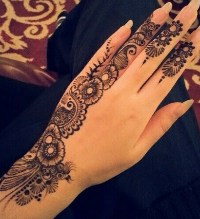beautiful, cute and henna