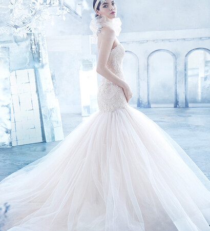 wedding dress and en