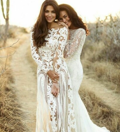 robe blanche, robe and friends