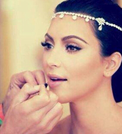 kim kardashian, beauty and makeup